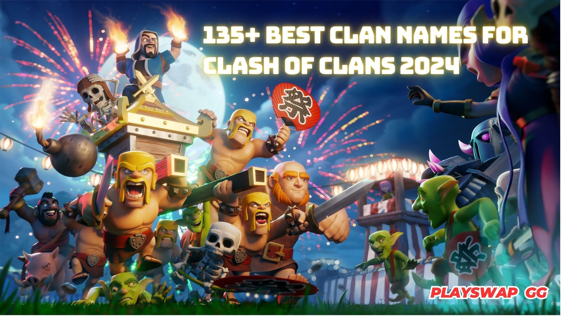 135+ Best Clan Names For Clash of Clans 2024