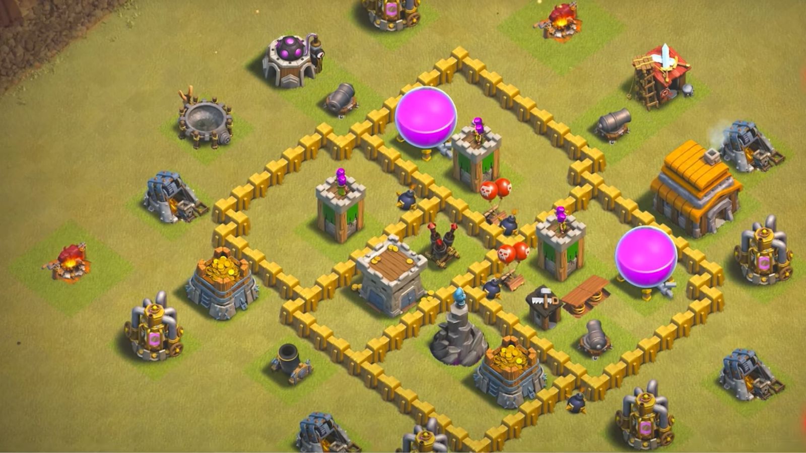 Best troops in Clash of Clans for Town Hall 5