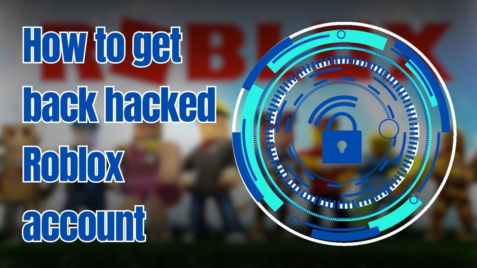 How to recover a lost password in Roblox