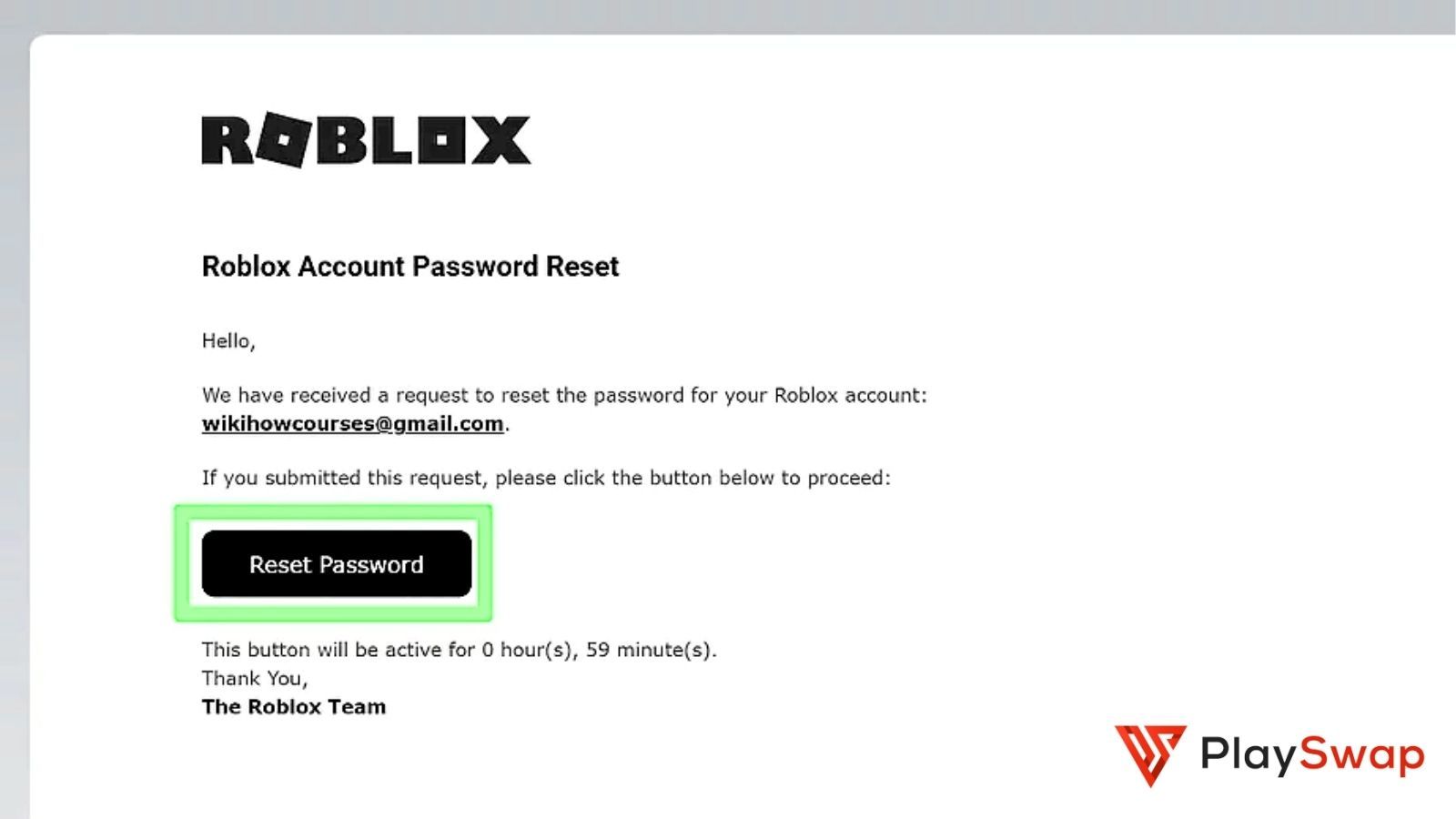 How to recover a lost password in Roblox