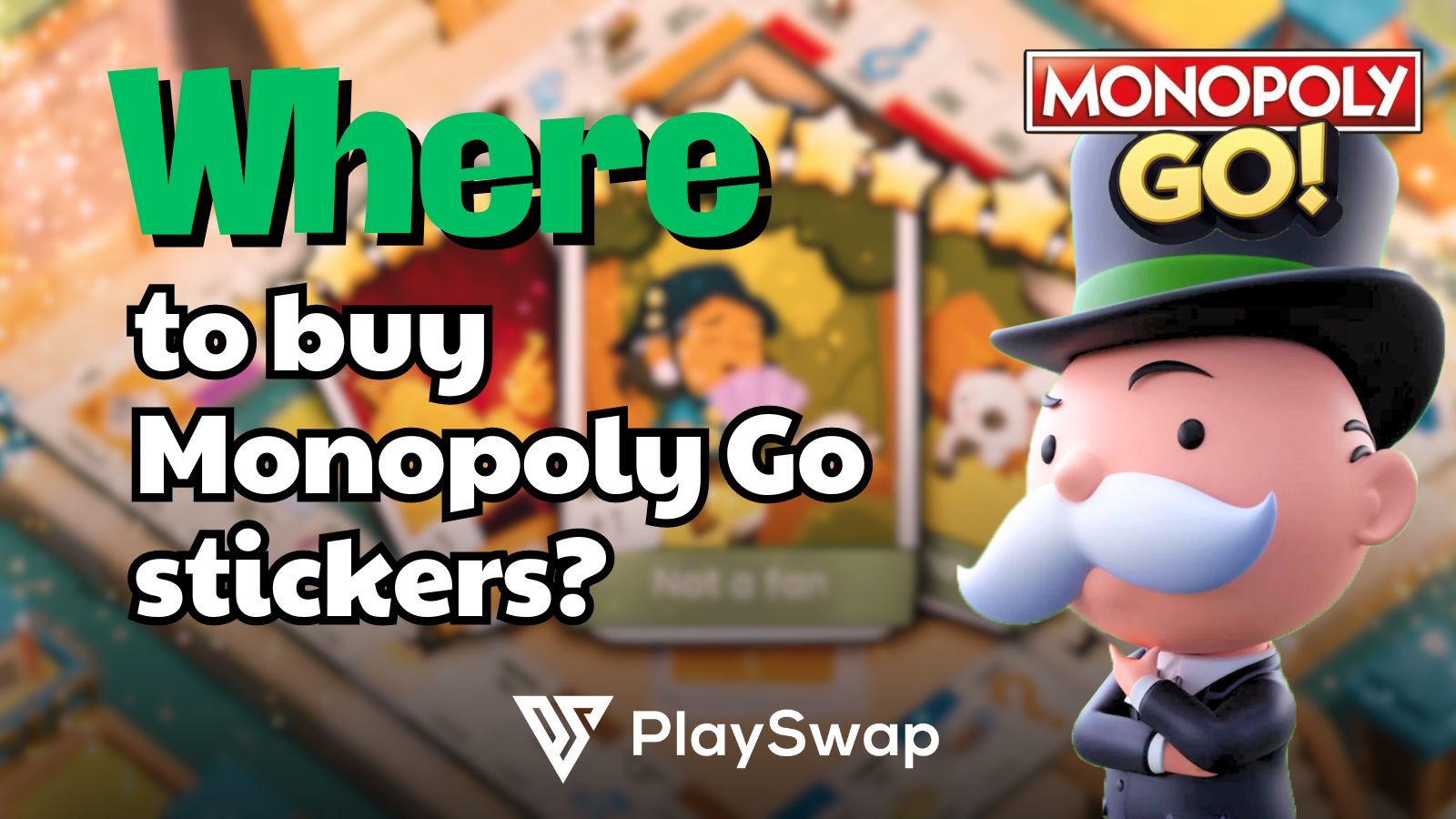 Where to buy Monopoly Go stickers?