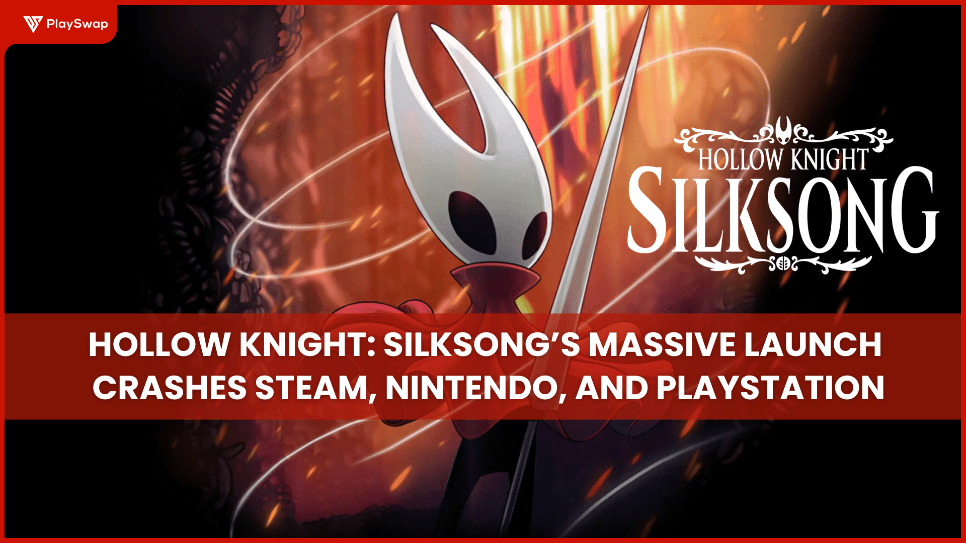 Hollow Knight: Silksong’s Massive Launch Crashes Steam, Nintendo, and PlayStation