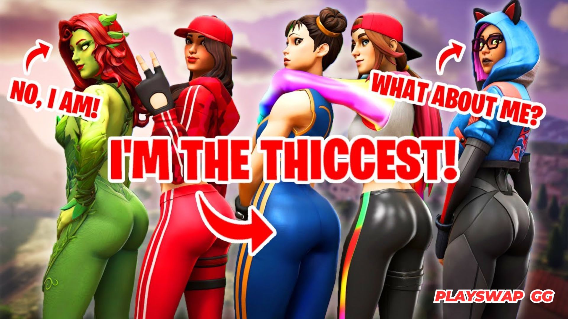 What does Thicc Skin in Fortnite really means